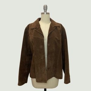 Van Heusen - Vintage Brown Suede Jacket
